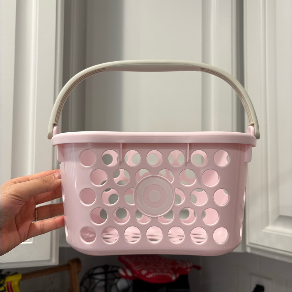 Pink Target Basket